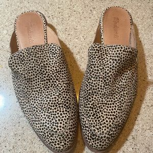 Madewell mules, lightly worn to work